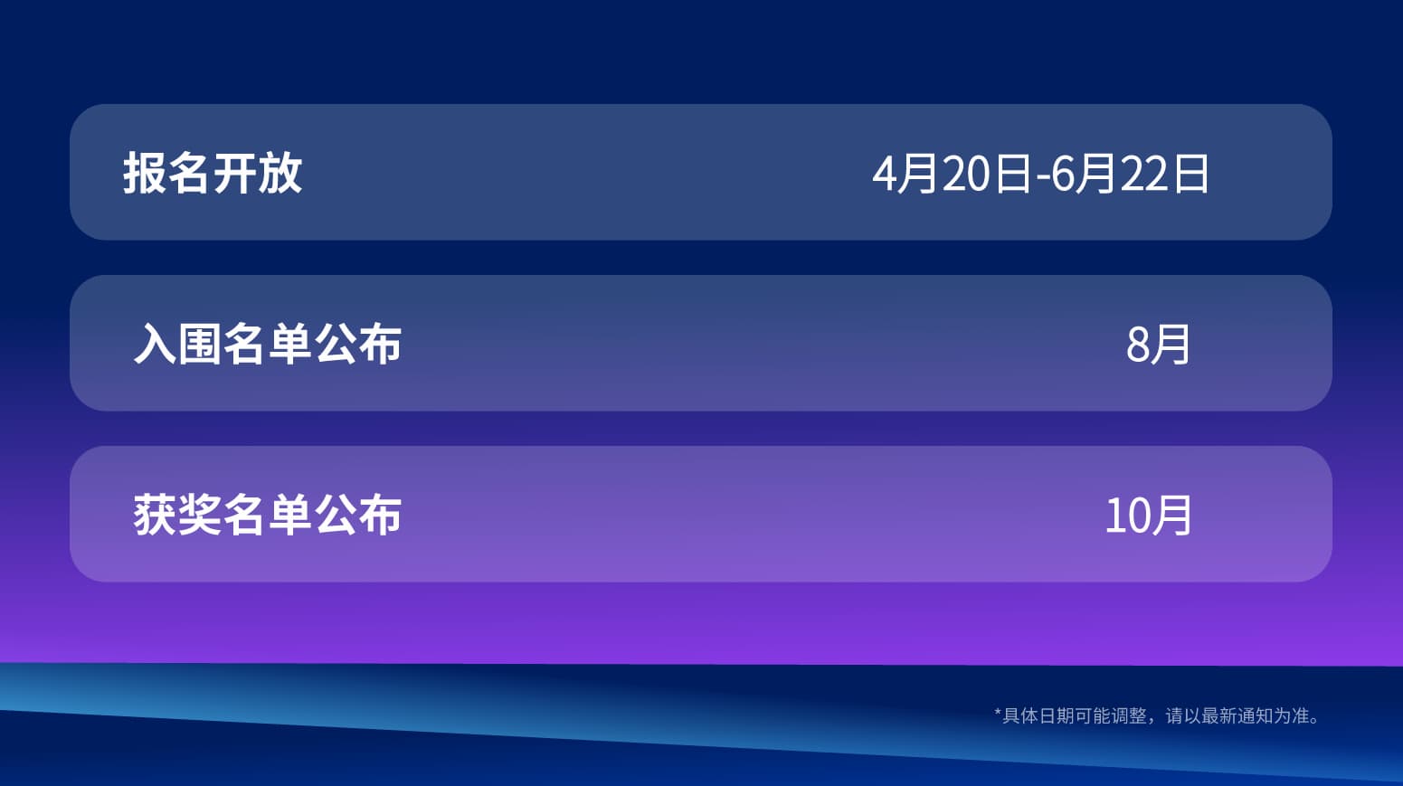 报名已截止